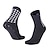 cheap Cycling Socks-bike long bicycle socks | functional socks | flat seams | double welt | antibacterial | mountain bike, colour:bike long black/red, size:43-46
