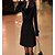 cheap Women&#039;s Coats &amp; Trench Coats-Women&#039;s Coat Pea Coat Work Fall Long Coat Regular Fit Streetwear Jacket Long Sleeve Solid Colored Patchwork White Black Gray / Plus Size