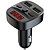 cheap Bluetooth Car Kit/Hands-free-FM Transmitter T60 Car Dual USB Charger Bluetooth 5.0 FM Transmitter Car Audio MP3 Player Bluetooth FM Transmitter Wireless Radio Adapter Car Kit Car Charger MP3 Player Support TF Card &amp; USB Disk