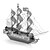 cheap 3D Puzzles-3D Metal Destroyer Model Ship Exquisite Hand-made Decompression Toys Stainless steel 192 pcs Adults Children&#039;s All Toy Gift