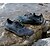 Χαμηλού Κόστους Ανδρικά Αθλητικά Παπούτσια-Ανδρικά Αθλητικά Παπούτσια Καθημερινό Στυλ Παραλίας Αθλητικό Περπάτημα Φουσκωτό πηνίο Αναπνέει Μη ολίσθηση Μαύρο Μπλε Γκρίζο Άνοιξη Φθινόπωρο