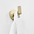 billiga Badrockskrokar-2st väggkrokar för rockar, rostfria klädkrokar, väggmonterade klädkrokar för badrum, sovrum, kök (gyllene)