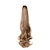 billiga Hästsvans-chignons hårbulle hästsvans med klo syntetiskt hår hårbit hårförlängning vågig fest daglig fest &amp; kväll ljusbrun