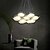voordelige Hanglampen-10-Light 40(16&quot;) LED Plafond Lichten &amp; hangers Metaal Glas Chroom Modern eigentijds 110-120V 220-240V
