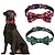 abordables Pour Animaux de Compagnie-Collier de Noël pour chiens collier de chien cravate  nœud papillon ajustable flexible extérieur Santa Claus bonhomme de neige arbre golden retriever corgi bulldog 1PC cadeau de Noël pour chiens