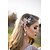 preiswerte Haarstyling-Zubehör-Helles Roségold Clip Strass Brautkamm Haarspange - handgefertigte Blumenclip Kopfschmuck für Frauen