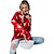cheap Sweaters-Women&#039;s Knitted Color Block Pullover Cotton Long Sleeve Sweater Cardigans Crew Neck Fall Winter Red Green