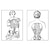billige Korsetter og bustiers-Body Shaper Svedkorset til træningsbrug Sweat Shapewear Sport Spandex Neopren Yoga Gym Træning Motion og fitness Mavekontrol slankende Vægttab Til Dame
