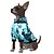cheap Dog Clothes-Dog Hoodie Graphic Optical Illusion 3D Print Ordinary Fashion Casual / Daily Dog Clothes Puppy Clothes Dog Outfits Breathable Blue Costume for Girl and Boy Dog Polyster S M L XL
