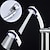 abordables Douches manuelles-Haute qualité 1pc haute pression 3 modes pommeau de douche avec bouton d&#039;arrêt pommeau de douche réglable à économie d&#039;eau pour la salle de bain de l&#039;hôtel à la maison