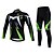 cheap Men&#039;s Clothing Sets-Men&#039;s Long Sleeve Cycling Jersey with Tights Winter Wool Elastane Black Bike Breathable Quick Dry Sports Graphic Clothing Apparel