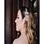 preiswerte Haarstyling-Zubehör-Helles Roségold Clip Strass Brautkamm Haarspange - handgefertigte Blumenclip Kopfschmuck für Frauen