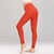 cheap Running Tights &amp; Leggings-Women&#039;s High Waist Running Tights Leggings Athletic Bottoms Winter Yoga Fitness Gym Workout Running Exercise Butt Lift Breathable Soft Sport Solid Colored White Black Red Pink Orange Green / Stretchy