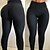 cheap Yoga Leggings &amp; Tights-Women&#039;s Running Tights Leggings Sports Gym Leggings High Waist Spandex Green White Black Winter Summer Solid Colored Butt Lift Clothing Clothes Yoga Fitness Gym Workout Running Exercise / Stretchy