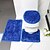 cheap Mats &amp; Rugs-Bathroom Rugs Set Non Slip Polyester Bathroom Mats Fiber Silk Wool 3PC