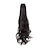 billige Hestehaler-klo klips i hestehale hårforlengelse krøllete bølgete rett hårstykke ett stykke en kjeve lange hestehaler for kvinner middels brun