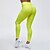 cheap Yoga Leggings &amp; Tights-Women&#039;s Running Tights Leggings Sports Gym Leggings High Waist Winter Summer Solid Colored Butt Lift Green White Black Clothing Clothes Yoga Fitness Gym Workout Running Exercise / Stretchy / Athletic