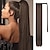 זול קוקו-תוספות קוקו ישרות ארוכות עוטפות קליפס שיער סינטטי בתוספות שיער סינטטי שיער סינטטי 28 אינץ&#039; 150 גרם