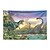 levne zvířecí tapisérie-velká stěna gobelín umění výzdoba deka závěs závěs domácí ložnice obývací pokoj dekorace polyester dinosauří svět
