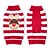 cheap Dog Clothes-Cat Dog Sweater Sweatshirt Puppy Clothes Cartoon Casual / Daily Winter Dog Clothes Puppy Clothes Dog Outfits Red Blue Costume for Girl and Boy Dog Polar Fleece XXS XS S M L
