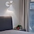 זול אורות קיר פנימיים-מנורות קיר בסגנון נורדי קלאסי מסורתי פמוטי חנויות לחדרי שינה בתי קפה ברזל קיר אור 110-120 וו 220-240 וו