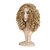 Χαμηλού Κόστους Περούκες υψηλής ποιότητας-ξανθές περούκες γυναικείες συνθετική περούκα με κτυπήματα μεσαίου μήκους άφρο φυσικές περούκες μιξ έγχρωμες περούκες