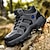 ieftine Bocanci-Bărbați Cizme Bocanci Pantofi de trekking Drumeții Plimbare Casual Zilnic PU Respirabil Non-alunecare Rezistență la uzură Dantelat Negru Verde Militar Maro Toamnă