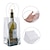 voordelige Bargerei-ijswijntas, doorzichtige draagbare opvouwbare wijnkoelertassen met handvat, pvc-wijnzakjes voor champagne koud bier witte wijn gekoelde dranken