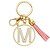 cheap Accessories-letter keychain with tassel for women purse wallet handbags charms crystal alphabet letter pendant key ring(m)
