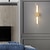 abordables Apliques de pared LED-lightinthebox 1 luz 50 cm apliques led lámparas de pared de estilo nórdico clásico diseño de línea sala de estar dormitorio aleación de aluminio aplique tradicional 110-120v 220-240v 5 w