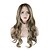 cheap Synthetic Trendy Wigs-Blonde Auburn Mix New Fashion Long Natural Wavy Synthetic Women Wig for Cosplay Costume Fancy Dress Party