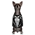 preiswerte Neues Design-Hunde T-shirt Smoking Grafik 3D-Druck Klassisch Sanft Hochzeit Party Hundekleidung Welpenkleidung Hunde-Outfits Atmungsaktiv Schwarz Gelb Blau Kostüm für Mädchen und Jungen Hund Polyester S M L XL