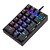 preiswerte Tastaturen-MOTOSPEED K24 USB verkabelt mechanische Tastatur Einhändig STANDARTFUNKTIONEN leuchtend Klappbar RGB-Hintergrundbeleuchtung 21 pcs Schlüssel