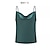 Χαμηλού Κόστους Βασικές Γυναικείες Μπλούζες-Γυναικεία Καμιζόλα Αμάνικη Μπλούζα 8051-2 σκούρο πράσινο 8051-4 μαύρο 8051-5 Χακί Κουκκίδα Ζεβρέ Causal Βασικό Με σούρα στο λαιμό Τ