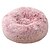cheap Dog Beds &amp; Blankets-Calming Dog Bed, Donut Dog Cat Bed Cuddler Nest Soft Dog Cat Cushion with Cozy Sponge Non-Slip Bottom for Small Medium Pets Snooze Sleeping Indoor, Machine Washable (S - 48 cm, Pink)
