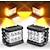 cheap Car Fog Lights-4inch 45W Side Shooter Off Road Dual Side Work Light Combo Led DRL with Flash Strobe Function Driving Flood Work Light Bar For Tractors Boat 4x4 Truck SUV ATV Fog Lamp