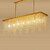 voordelige Kristallen Kroonluchters-7-Light 80 cm Lantaarnontwerp Kroonluchters RVS Galvanisch verzilveren Modern 110-120V 220-240V