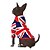 olcso Új dizájn-Dog Hoodie Sweatshirt Print Flag National Flag Fashion Cool Funny Casual / Daily Outdoor Dog Clothes Puppy Clothes Dog Outfits Breathable Blue Costume for Girl and Boy Dog Polyster S M L XL