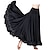 cheap Ballroom Dancewear-Ballroom Dance Skirts Ruffles Women&#039;s Performance Daily Wear High Polyester