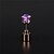 cheap Décor &amp; Night Lights-2pcs LED Earring Light Up Crown Glowing Crystal Stainless Ear Drop Ear Stud Earring Jewelry for Dance/Xmas/KTV Party Women Girl