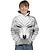 cheap Hoodies &amp; Sweatshirts-Kids Toddler Boys&#039; Hoodie Pullover Long Sleeve Wolf 3D Print Kid Top Animal Fashion Active Basic White Black Top