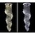tanie Żyrandole-10 świateł 60 cm Unikalny wzór Figury geometryczne Pojedynczy projekt Żyrandol Metal Wielowarstwowy Styl artystyczny Styl nowoczesny Chrom Artystyczny Nowoczesny 110-120V 220-240V