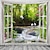 cheap Landscape Tapestry-Window Landscape Wall Tapestry Art Decor Blanket Curtain Hanging Home Bedroom Living Room Decoration Waterfall Crane Flower