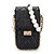 cheap Mobile Phone Bags-Women&#039;s Bags PU Leather Mobile Phone Bag Pearls Chain Plaid Checkered Daily Going out 2021 Chain Bag White Black Purple Orange