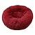 cheap Dog Beds &amp; Blankets-Calming Dog Bed, Donut Dog Cat Bed Cuddler Nest Soft Dog Cat Cushion with Cozy Sponge Non-Slip Bottom for Small Medium Pets Snooze Sleeping Indoor, Machine Washable (S - 48 cm, Pink)