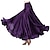 voordelige Ballroom danskleding-Ballroomdansen Rokken Geplooid Dames Prestatie Alledaagse kleding Hoog Polyester