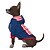 cheap New Design-Dog Hoodie Sweatshirt Print Flag National Flag Fashion Cool Funny Casual / Daily Outdoor Dog Clothes Puppy Clothes Dog Outfits Breathable Blue Costume for Girl and Boy Dog Polyster S M L XL