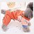 cheap Dog Clothes-Dog Cat Jumpsuit Solid Colored Classic Cool Casual / Daily Dog Clothes Puppy Clothes Dog Outfits Breathable Orange Khaki Green Costume for Girl and Boy Dog Cotton XS S M L XL