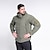 cheap Hunting Jackets-Men&#039;s Hoodie Jacket Hunting Jacket Hiking Fleece Jacket Outdoor Thermal Warm Windproof Wearproof Comfortable Fall Winter Spring Solid Colored Jacket Terylene Flannel Camping / Hiking Hunting Fishing