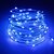 levne LED pásky-St. Patrick&#039;s Day Lights 5M 50Leds USB powered Silver copper wire String Lights Christmas Garland Fairy Holiday Party Wedding Xmas Decoration Lights